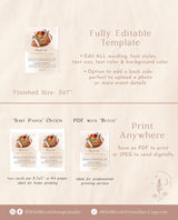Thanksgiving Football Invitation Template | Friendsgiving Invitation