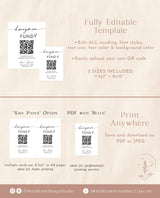 Honeymoon Fund QR Code Sign | Wedding Honeymoon Fund Sign