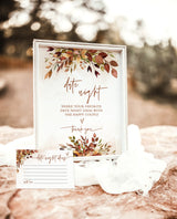 Bridal Shower Date Night Ideas | Date Night Ideas Sign