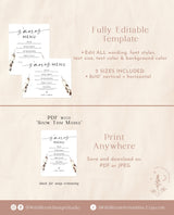 S'more Menu Sign | Wedding S'more Menu