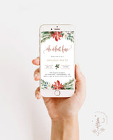 Holiday Party Evite Template | Christmas Party Invite 