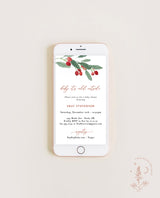 Winter Baby Shower E-Vite Template | Baby It's Cold Outside