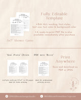 How Well Do You Know the Bride-to-Be Game | Modern Bridal Trivia Shower Game
