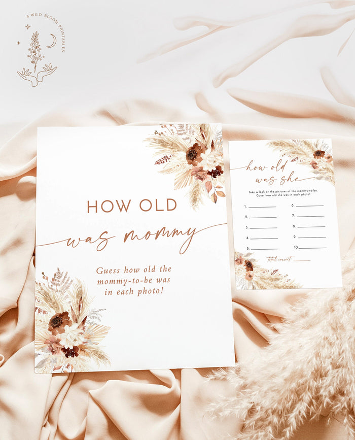 How Old Was The Mommy-To-Be Game | Guess How Old Game