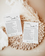 Over or Under Baby Shower Game | Modern Baby Shower