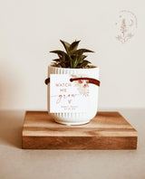 Watch Me Grow Favor Tag | Succulent Favor Tags