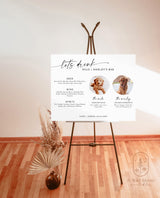 Dog Signature Drink Sign | Pet Signature Cocktail Sign | Minimalist Wedding Bar Sign | Dog Signature Cocktail Sign | Editable Template | M9