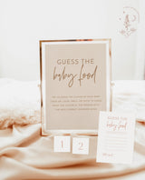 Boho Baby Shower Games | Dusty Blush Shower Bundle