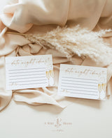 Date Night Ideas Sign | Bridal Shower Date Night Ideas