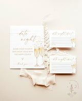 Date Night Ideas Sign | Bridal Shower Date Night Ideas