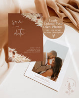 Boho Photo Save the Date | Save the Date