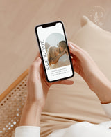 Modern Minimalist Save the Date | Electronic Save the Date