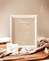 Baby Shower Mimosa Bar Sign | Gender Neutral Baby Shower