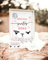 Disco Cowgirl Bachelorette Party Game | Drop Your Panties Game