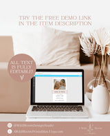 Modern Minimalist Save the Date | Electronic Save the Date
