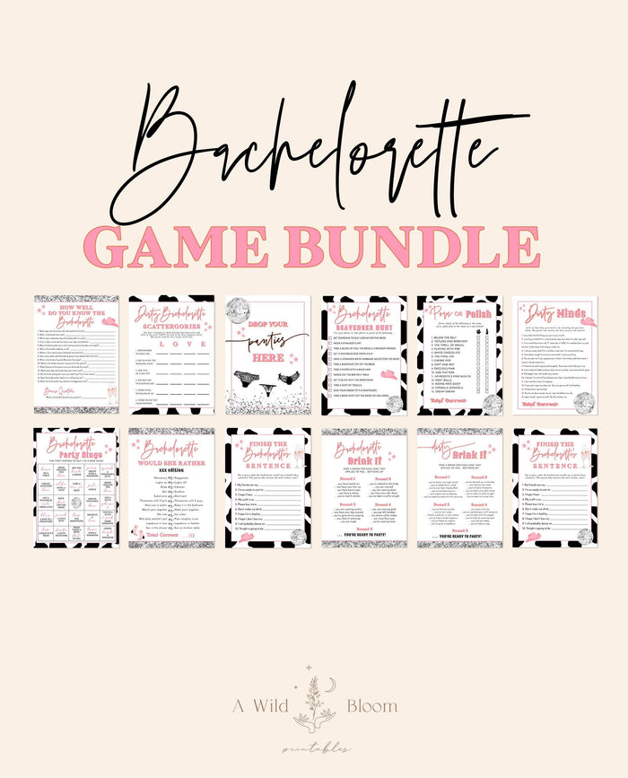 Disco Cowgirl Bachelorette Party Games | Space Cowgirl