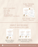 Winery Bachelorette Party Invitation | Wine Bachelorette Itinerary