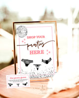 Disco Cowgirl Bachelorette Party Game | Drop Your Panties Game