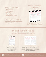 Bachelorette Party Game | Dirty Scattergories Bachelorette Game