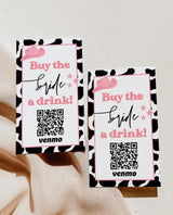Buy The Bride A Drink | Space Cowgirl Bachelorette Venmo Card