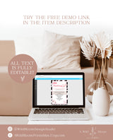 Bachelorette Party Packing List Template | Space Cowgirl Bachelorette Party