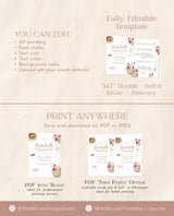 Winery Bachelorette Party Invitation | Wine Bachelorette Itinerary