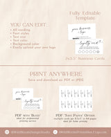 Minimalist Loyalty Card Design | Loyalty Card Template