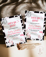 Space Cowgirl 30th Birthday Party Invite | Disco Birthday Party invite