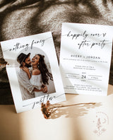 Photo Elopement Announcement | Photo Arch Wedding Announcement