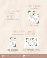 Tropical Bachelorette Party Packing List Template | Beach Bachelorette Party