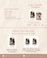 Photo Save the Date Template | Modern Save the Date