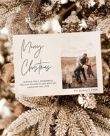 Photo Christmas Card Template | Arch Christmas Card