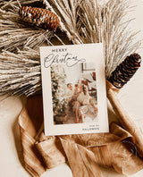Photo Christmas Card Template | Arch Christmas Card