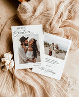Photo Christmas Card Template | Merry Christmas Card