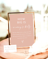 Boho Baby Shower Games | Dusty Blush Shower Bundle