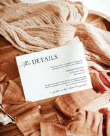 Minimalist Wedding Invitation Template | Modern Wedding Invite