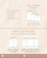 Floral Cards and Gifts Sign | Baby Shower Gift Sign