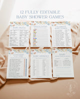 Boho Baby Shower Games | Gender Neutral
