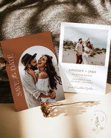 Photo Save the Date Template | Modern Save the Date Template