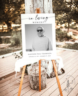 Funeral Memorial Sign | Celebration of Life