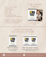 One Happy Dude Birthday Invite Template | Smiley Face Birthday Invite