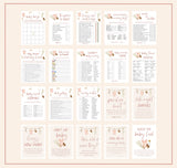 Boho Baby Shower Bundle | Girl Baby Shower Bundle