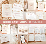 Boho Baby Shower Bundle | Girl Baby Shower Bundle