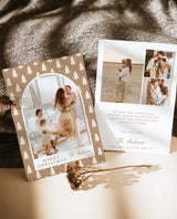 Photo Christmas Card Template | Arch Christmas Card