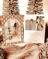 Photo Christmas Card Template | Arch Christmas Card