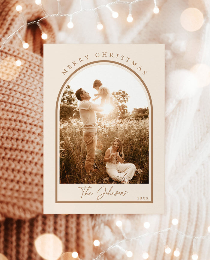 Photo Christmas Cards | Arch Christmas Card