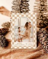 Photo Christmas Card Template | Minimalist Christmas Card