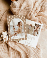 Photo Christmas Card Template | Arch Christmas Card