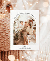 Photo Christmas Card Template | Arch Photo
