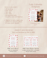 Strawberry Baby Shower Invitation Template | Girl Baby Shower